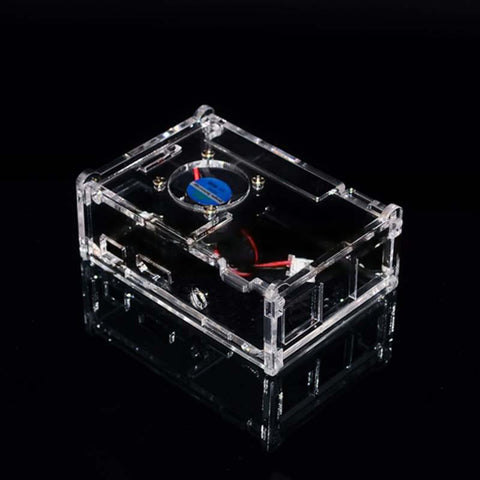 Acrylic Shell with Fan for Raspberry Pi 2B