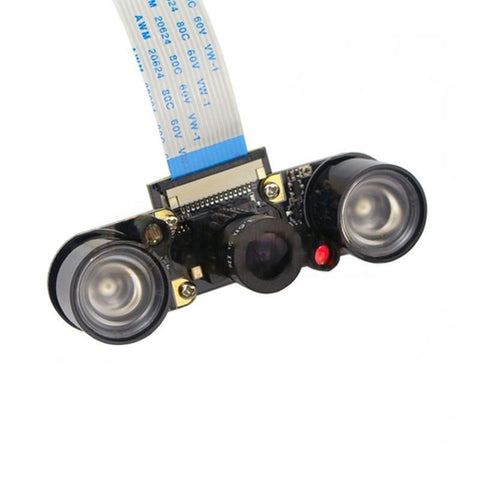 Raspberry Pi 4B/3B+ 130 Degree Infrared Night Vision Camera Kit