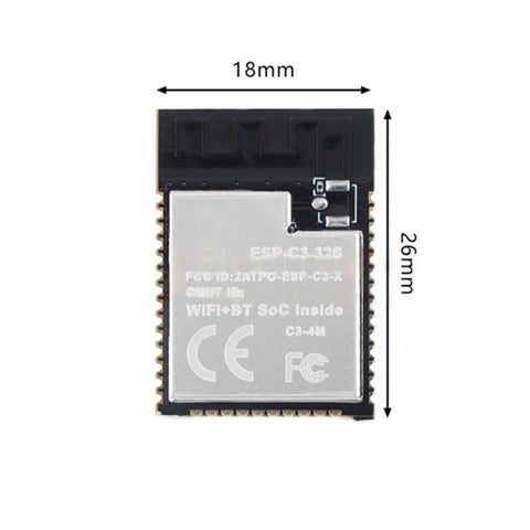 ESP-C3-32S 2.4GHz WiFi + Bluetooth BLE 5.0 Wireless Module