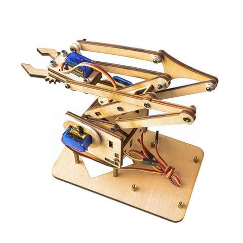 4 DOF Wooden Robot Arm Kit