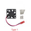 Mini Cooling Fan for Raspberry Pi 4B/3B+