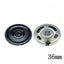 0.25/0.5W 8Ω 29/36/50mm Speaker