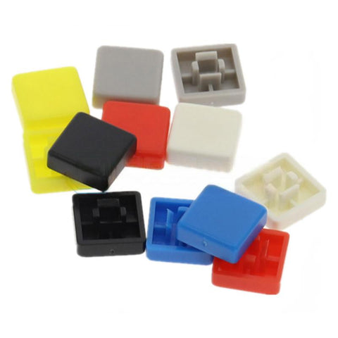 12 x 12 x 7.3 mm B3F-4055 OMRON 4-Pin DIP Micro Touch Switch and Cap