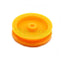 2 x 17 mm Yellow Pulley Wheel