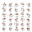 300 pcs 30 Kinds 2 pF - 0.1 µF 100 nF Ceramic Capacitor Kit