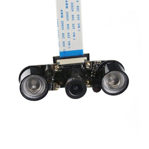 Raspberry Pi 4B/3B+ 130 Degree Infrared Night Vision Camera Kit
