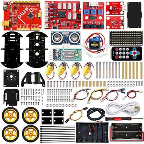 4WD Bluetooth Multi-Function Smart Car Kit