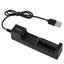 18650 USB Single Slot Battery Charger