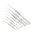 CT Stainless Steel Tweezers with Non-slip Teeth