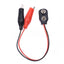9V Battery Buckle to Crocodile Clip Cable