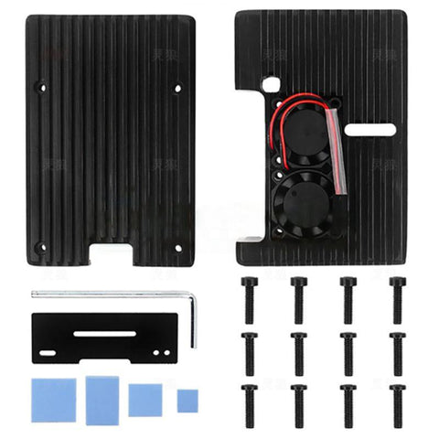 Aluminum Alloy Case for Raspberry Pi 4B