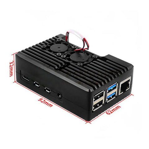 Aluminum Alloy Case for Raspberry Pi 4B