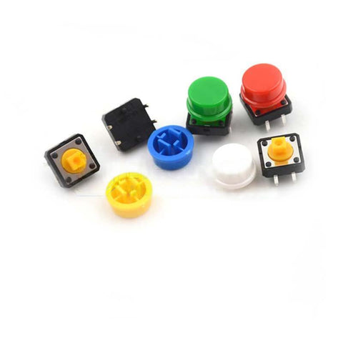 12 x 12 x 7.3 mm Tactile Push Button Micro Switch 25 Pairs