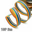 5 Meter 10P/20P 2.54MM Rainbow DuPont Cable
