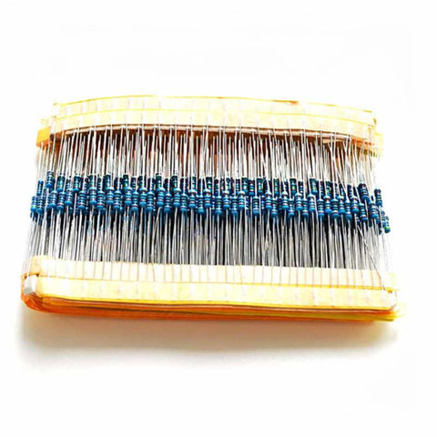 1/4W Resistance 1% Metal Film Resistor (20 kinds * 20 = 400 pcs)