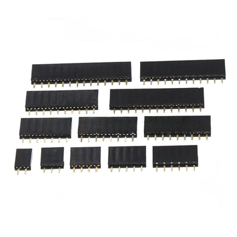 1x2P/3P/4P/5P/6P/40P 2.54mm Female Single Row Needle